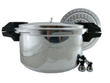 Olla de Presión Express de Aluminio de 12 litros con Asas Segura YL307LA7 T-Fal