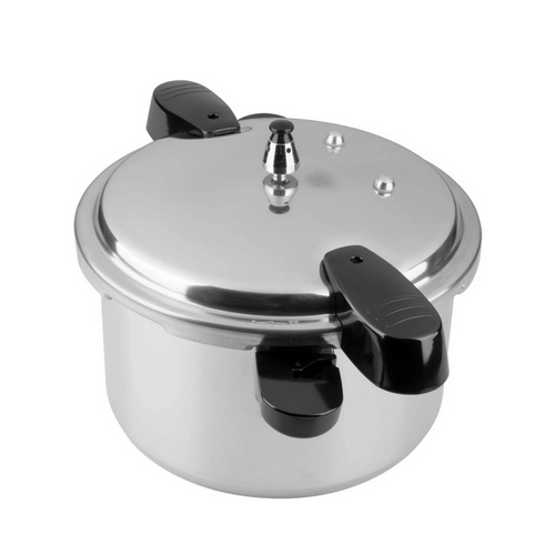 Olla de Presión Express de Aluminio 11 Litros con Rejilla 6 sistemas de Seguridad Ekco 38731