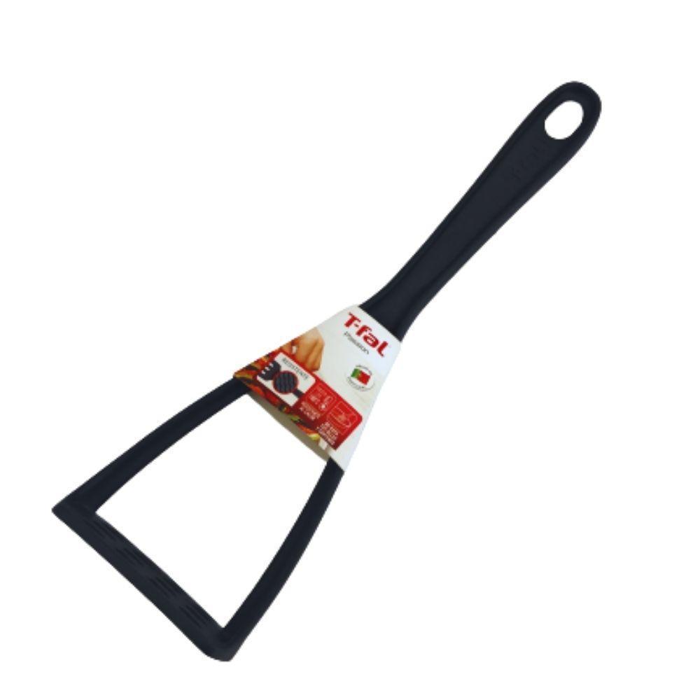 Machacador Cuadrado Perforado de Vegetales Negro de Nylon Passion T-Fal