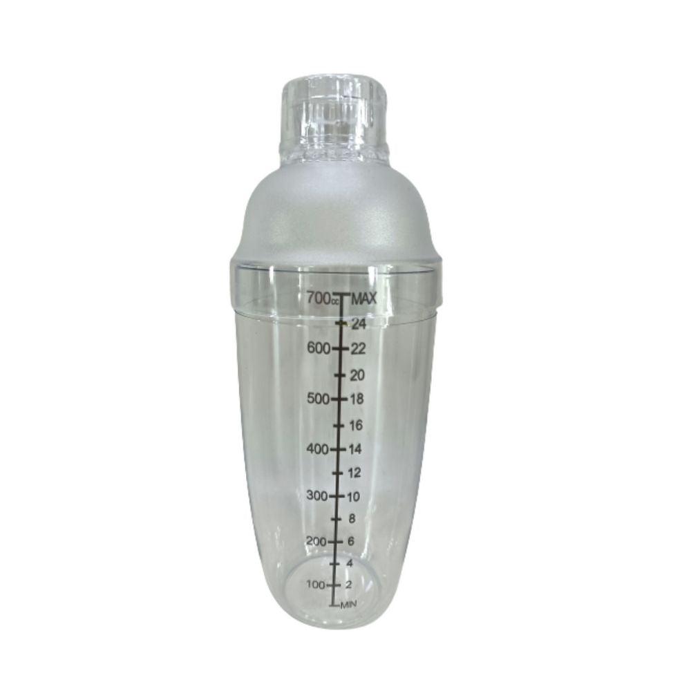 Coctelera, shaker, agitador de plástico, graduado a 700 ml. Alegría - ANFORAMA (Todo para mi Cocina)