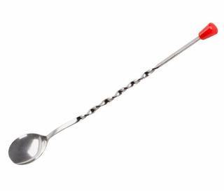 Cuchara Mezcladora para Bar 27 cm en acero inoxidable Deluxe SLKBS011 - ANFORAMA (Todo para mi Cocina)