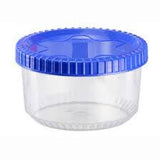 Recipiente Redondo Hermético 900 ml de Plástico con Tapa de Rosca 1533 Cubasa