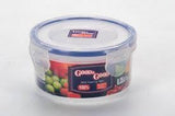 Recipiente Hermético Redondo 350 ml de Plástico con Tapa de Broche DGC-135R Good & Good
