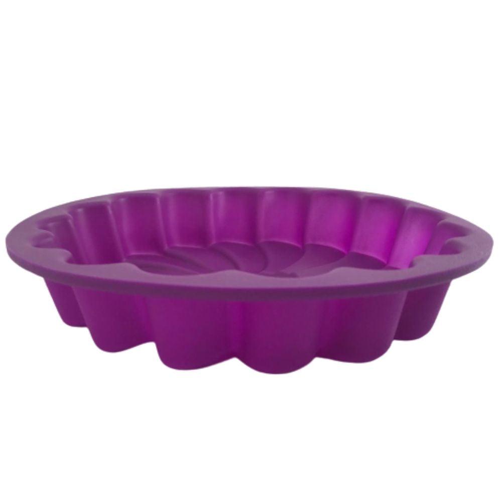 Molde redondo para repostería de Silicón 24.5 cm Decorado Girasol. Alegria - ANFORAMA (Todo para mi Cocina)