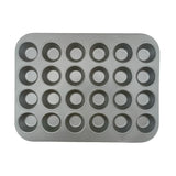 Molde para Cupcakes con Antiadherente de 24 Cavidades Gris TKR008 Tab and Kit