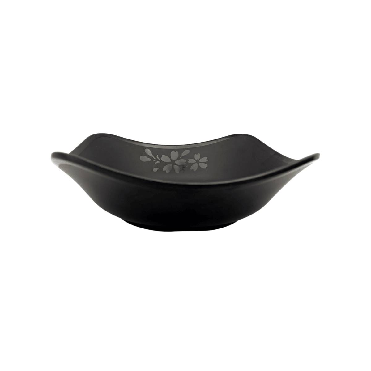Plato Hondo Cuadrado Negro de 450 ml hecho de Melamina gruesa, Anforama - ANFORAMA (Todo para mi Cocina)