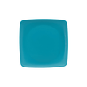 Plato Trinche 23.5 cm Cuadrado, color Turquesa, hecho de Melamina gruesa, Anforama - ANFORAMA (Todo para mi Cocina)
