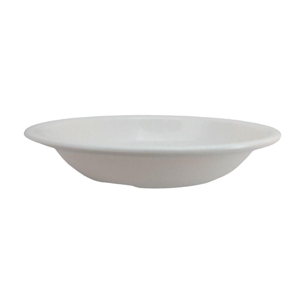 Plato Blanco 280 ml para sopas, hecho de Melamina tipo plastico. Tavola - ANFORAMA (Todo para mi Cocina)