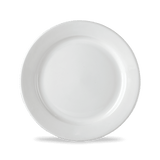 Plato  Redondo Pastelero Arrocero 20 cm de Loza Blanco Barcelona Santa Anita 320157