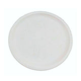 Plato Redondo Pastelero Arrocero de 19.5 cm 7.6'' Melamina tipo Plástico Blanco 84422 Tavola