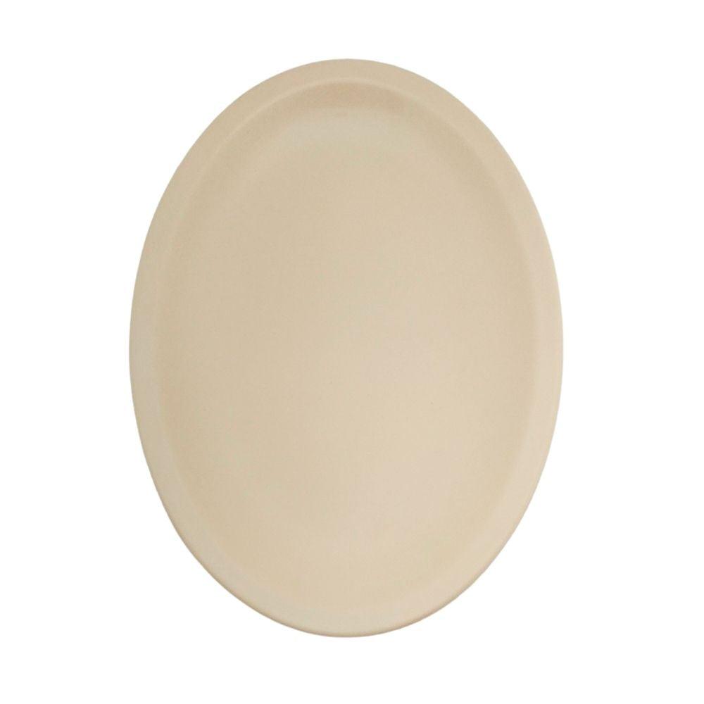 Platon mediano Ovalado de 29 cm, color Beige de Melamina tipo plástico. Tavola - ANFORAMA (Todo para mi Cocina)