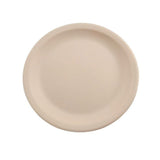 Plato Redondo Pastelero 16 cm 6.2'' de Melamina tipo Plástico Beige 80717 Tavola