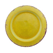 Plato trinche mediano de 23 cm de melamina, redondo. Modelo Enayel Vintage Tab and Kit - ANFORAMA (Todo para mi Cocina)