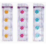 Porta Llaves para Pared de Plástico Flores Varios Colores Tab and Kit