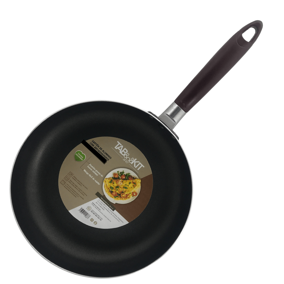 Sartén de 26 cm Tab and Kit, con antiadherente y cuerpo de alumnio. Modelo: ECO TKAL018 - ANFORAMA (Todo para mi Cocina)