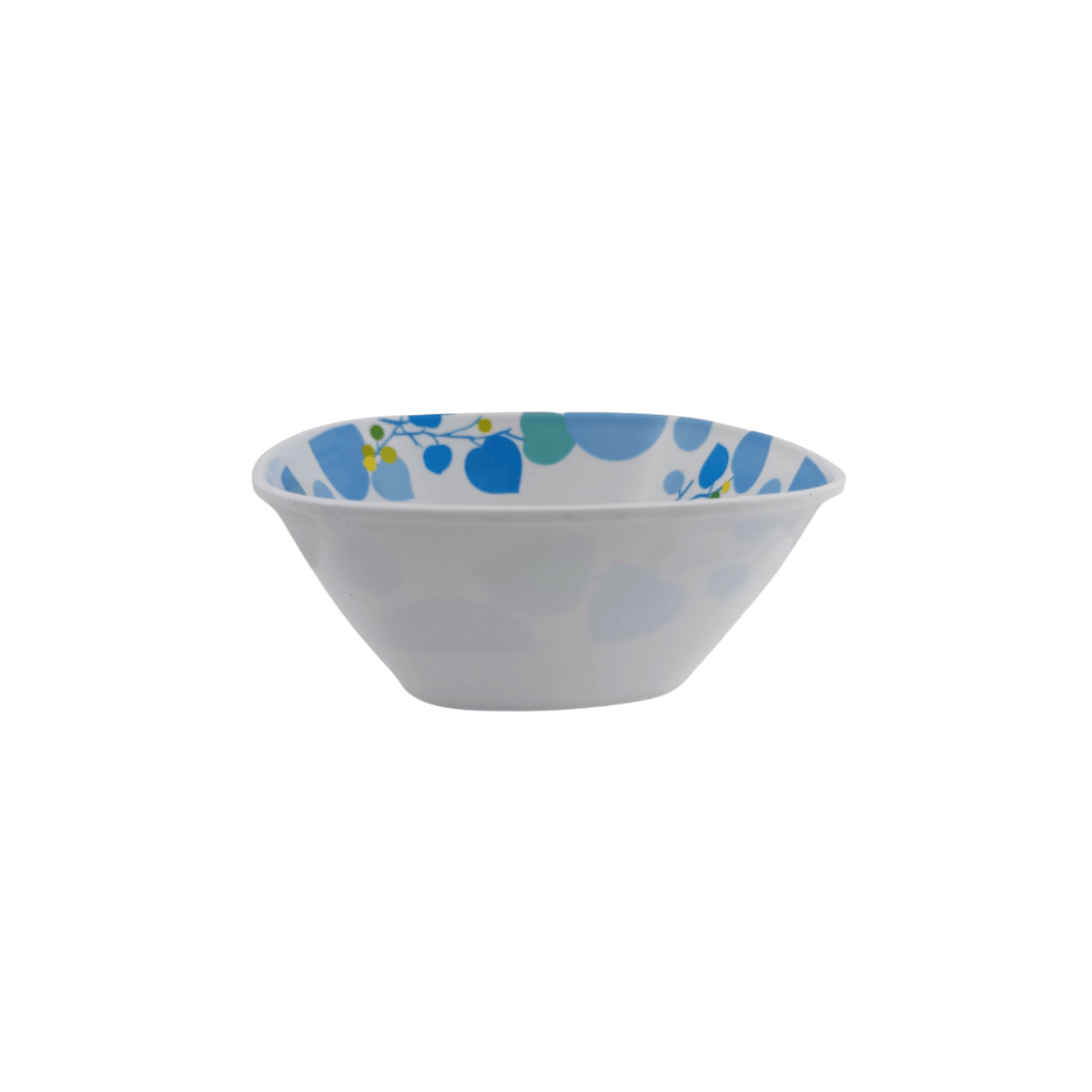 Tazon Cuadrado de 480 ml ideal para cereal Modelo Bleaf, hecho de melamina tipo plastico Tab and Kit - ANFORAMA (Todo para mi Cocina)