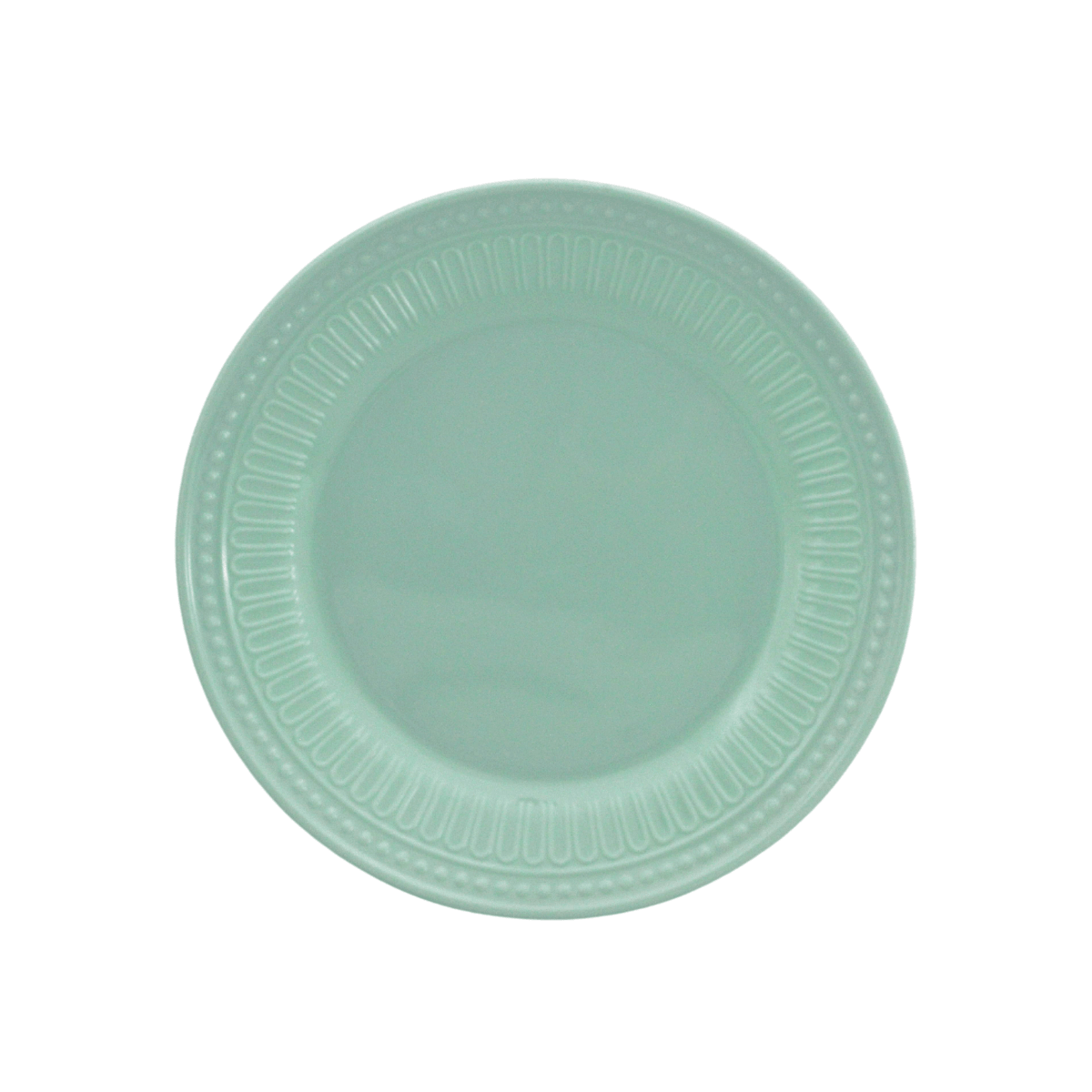 Plato Trinche redondo de 22 cm Grueso de Melamina, color Aqua Anforama - ANFORAMA (Todo para mi Cocina)