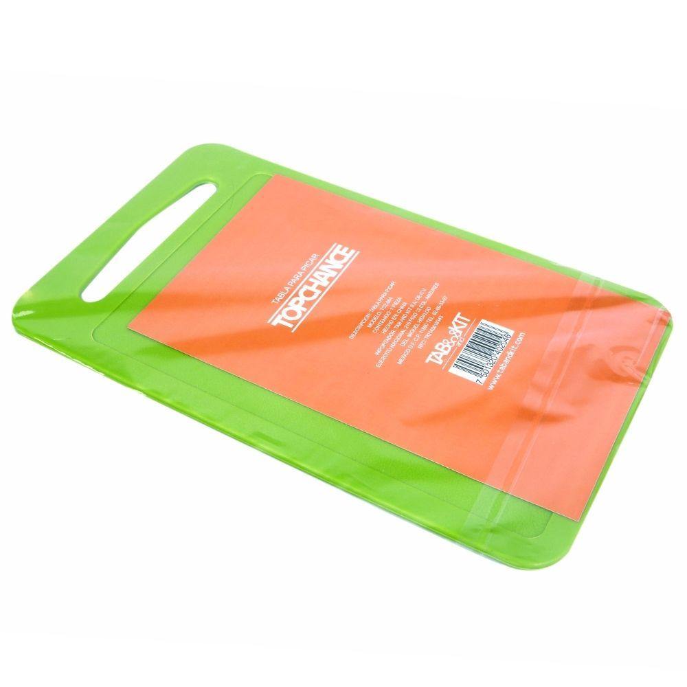 Tabla para picar de plastico rectangular Tab and Kit - ANFORAMA (Todo para mi Cocina)