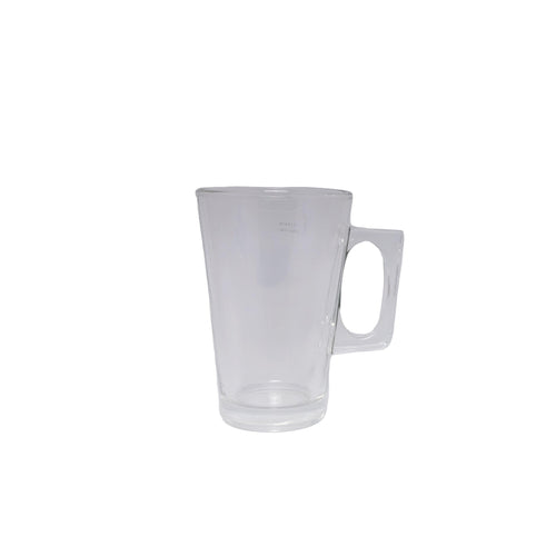 Taza Alta para Café Capuchino de 190 ml de Vidrio Resistente Anforama ZB63