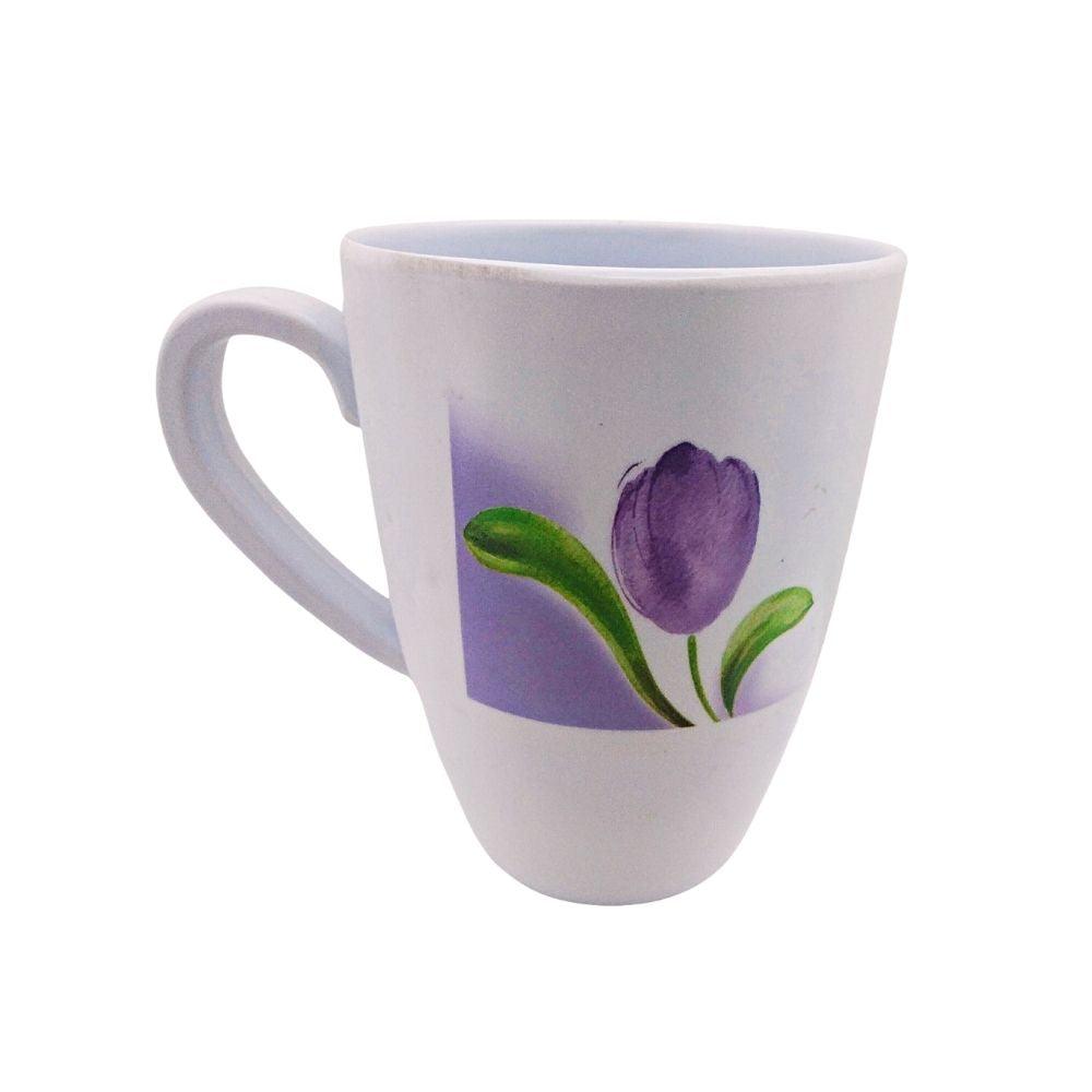 Taza alta de melamina 380 ml tipo plastico, modelo Tulipan. Tab and Kit - ANFORAMA (Todo para mi Cocina)