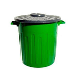 Bote de Basura de Plástico Grande con Tapa 61 Litros (Venta exclusiva para CDMX y Área Metropolitana)