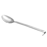 Cuchara Lisa de Servicio para Cocina de 33 cm de Acero Inoxidable con Gancho Sujetador TKS052 Tab and Kit