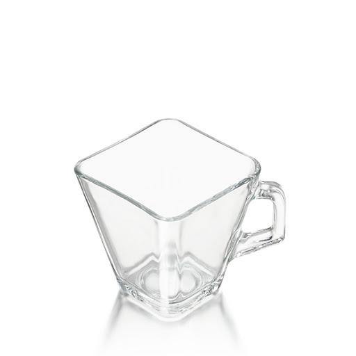 Taza de vidrio 300 ml Cuadrada, Libbey - ANFORAMA (Todo para mi Cocina)