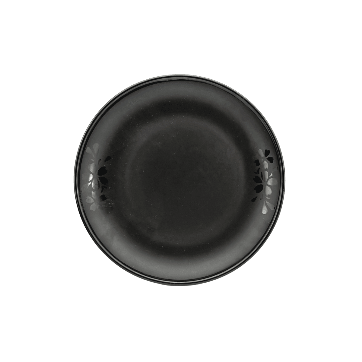 Plato Trinche 22.5 cm Redondo Negro hecho de Melamina gruesa. Anforama - ANFORAMA (Todo para mi Cocina)